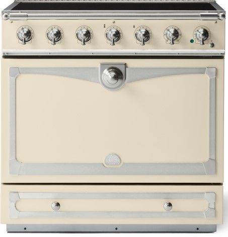 La Cornue CornuFé 90 Albertine 36" Morning Dew Pro Style Induction Range-0