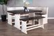 Sunny Designs™ Carriage House European Cottage Counter Height Breakfast Nook Set-1