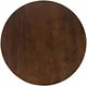 Jofran Inc. Prelude Walnut Round Counter Table with Black Base-4