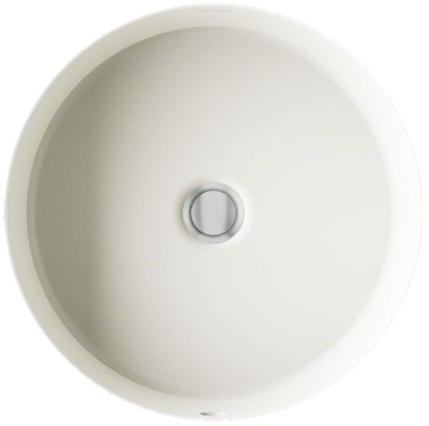 Kohler Verticyl® Biscuit 15.75" Round Undermount Bathroom Sink-1