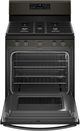 Whirlpool® 30" Free Standing Gas Range-Fingerprint Resistant Black Stainless-1