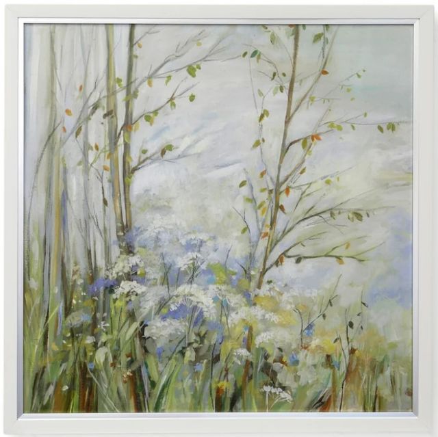 Stylecraft Sunny Breeze Landscape Blue/Green/Yellow Wall Art -0