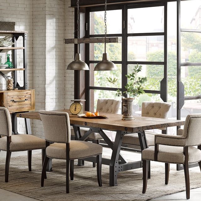 Olliix by INK+IVY Amber Lancaster Dining Table-1