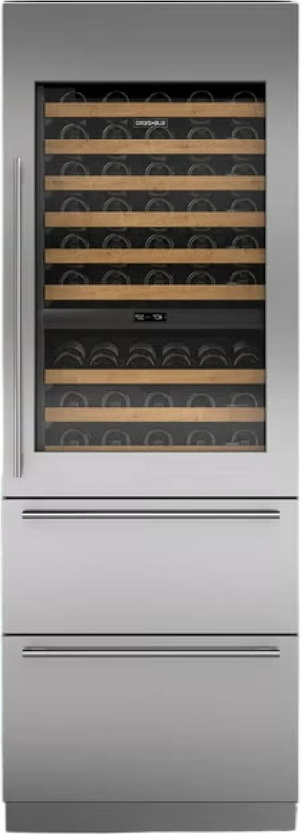 Sub-Zero® Designer Series 30" Panel Ready Right Hinge Wine Cooler with Refrigerator-0