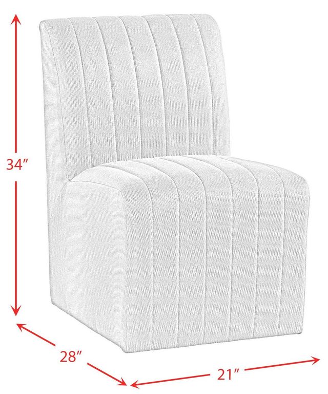 Elements International Jemma Beige Side Chair-2