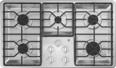 GE® 36" Stainless Steel Built-In Gas Cooktop