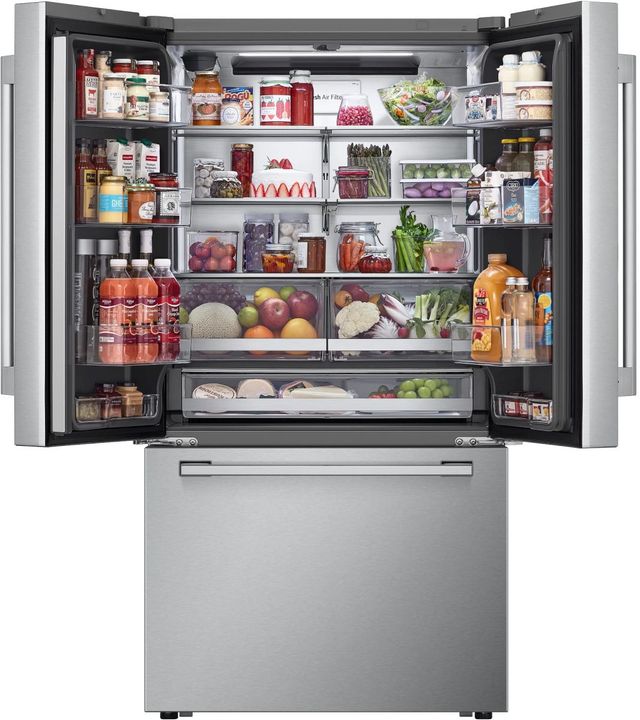 LG Studio 36 in. 26.5 Cu. Ft. PrintProof™ Stainless Steel Counter Depth French Door Refrigerator-4