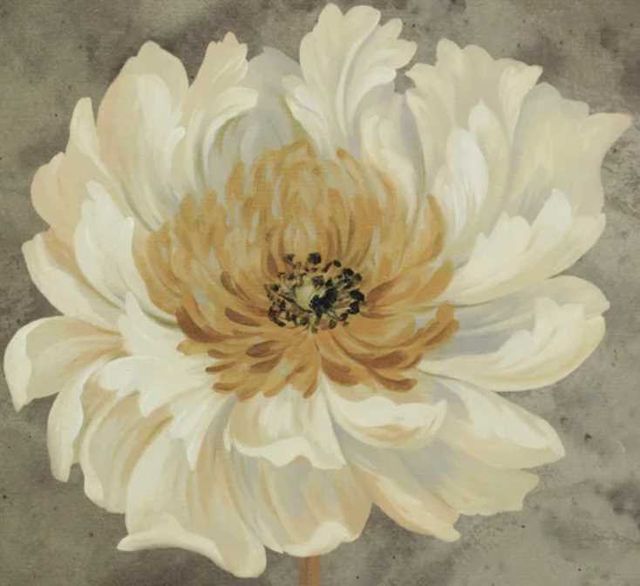 Stylecraft Blooming In Neutral Beige Wall Art-1