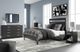 Signature Design by Ashley® Finch 4-Piece Black/Brown Full Panel Platform Bed Set-4