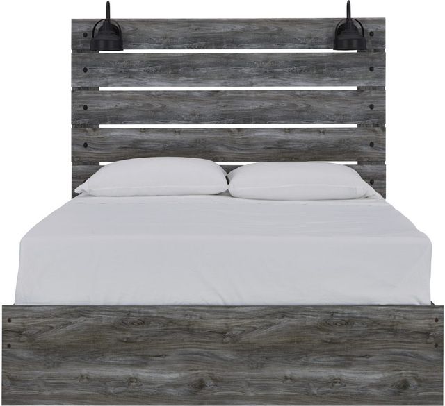 Signature Design by Ashley® Baystorm Gray Queen Panel Headboard-3