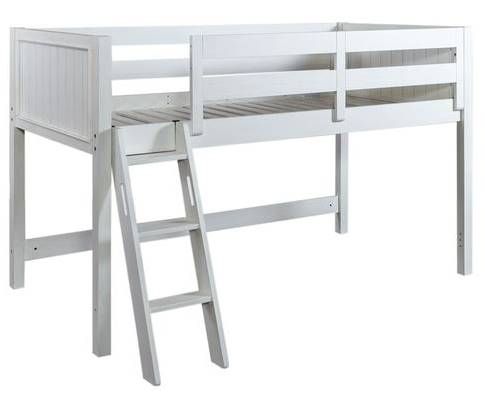 Liberty Furniture Allyson Park Wirebrushed White Twin Loft Bed-0