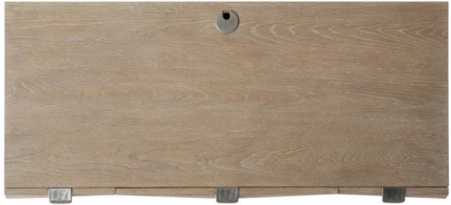 Bernhardt Aventura Brown/Chrome Desk-3