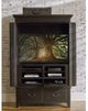 Kincaid® Mill House Anvil Black Simmons Armoire-2