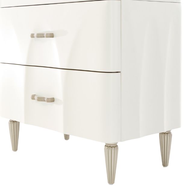 Michael Amini® London Place Creamy Pearl Display Cabinet-3