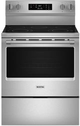 Maytag® 30" Stainless Steel Freestanding Electric Range