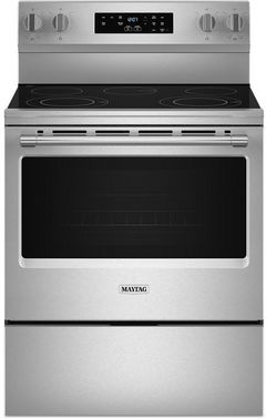 Maytag® 30" Stainless Steel Freestanding Electric Range