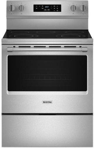 Maytag® 30" Stainless Steel Freestanding Electric Range