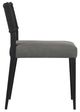 Four Hands Ferris Arashi Graphite/Stained Black Wooden Outdoor Dining Side Chair-2