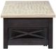 Liberty Furniture Heatherbrook Ash Lift Top Cocktail Table with Charcoal Base -3