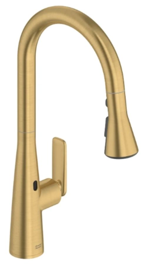 American Standard Aspirations Brushed Cool Sunrise Touchless Pull-Down Kitchen Faucet-0