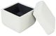 Modus Furniture Wisteria Frosty Upholstered Storage Ottoman-3