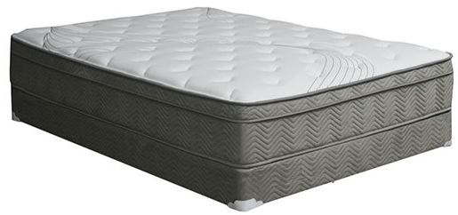 Furniture of America® Afton 12" Plush Hybrid Euro Top California King Mattress-0