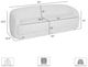 Armen Living Figueroa Snow Fleck Sofa-1