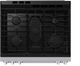 Samsung Bespoke Smart 30'' Stainless Steel Gas Slide In Gas Range-4