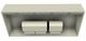 Vent-A-Hood® 60" Biscuit Wall Mounted Range Hood-3