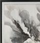 StyleCraft Subtle Glam Dark Gray/Light Gray/White Framed Print-1
