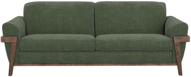 International Furniture Direct Loft Brown Olive Sofa-2