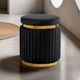 Furniture of America® Dottie Black Stool-1