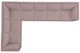 La-Z-Boy® Montrose 7-Piece Dusty Rose L-Shape Sectional-3