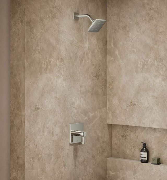 KOHLER® Parallel® Rite-Temp® Vibrant Polished Nickel 2.5 GPM Shower Trim Kit-1