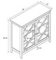 Linon Fetti White Large Cabinet-2