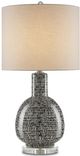 Currey & Company Marbury Black/Off-White Table Lamp-0