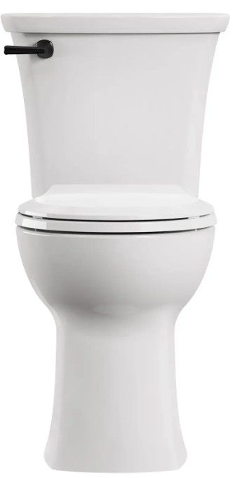 American Standard Edgemere® White Chair-Height Round-Front Bowl-1