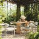 TOV Furniture Annika Cream Outdoor Dining Arm Chair-1
