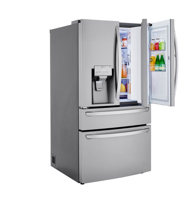 LG 36 in. 29.5 Cu. Ft. PrintProof™ Stainless Steel French Door Refrigerator with CraftIce™-3