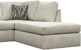 Overnight Sofa Max Cream Right-Arm Facing Chaise