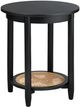 Crestview Collection Port Royal Black End Table-0