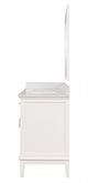 Furniture of America® Almeria White Vanity Set with Mirror-3