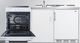 Summit® 72" White All-In-One Kitchenette-4