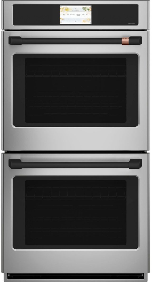 Café™ 27" Flat Black Double Wall Oven Handle Kit-1
