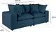 TOV Furniture Cali Navy Modular Loveseat-2
