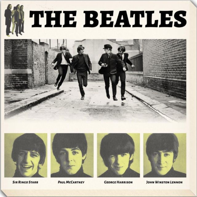 Classy Living Classic Legendary Band Street Crossing Wall Art-0