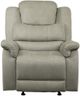 Mazin Furniture Shola Gray Glider Reclining Chair-2