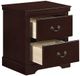 Homelegance® Seabright Cherry Nightstand-3