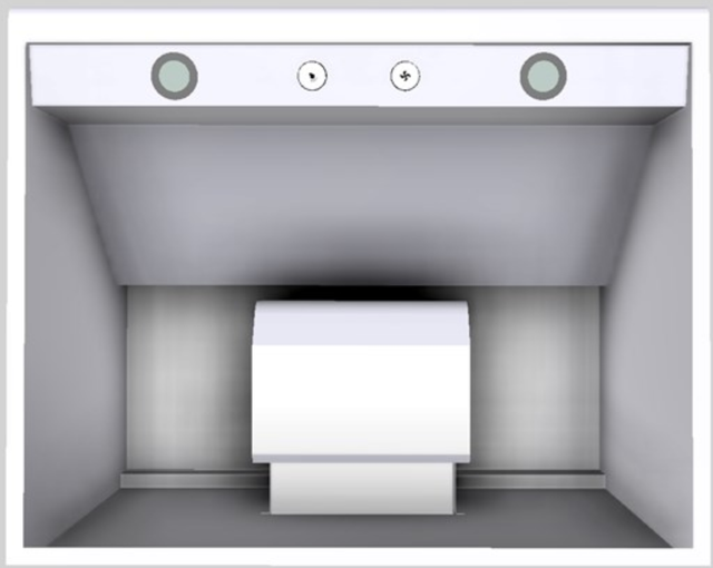 Vent-A-Hood® 30" White Wall Mounted Range Hood-2
