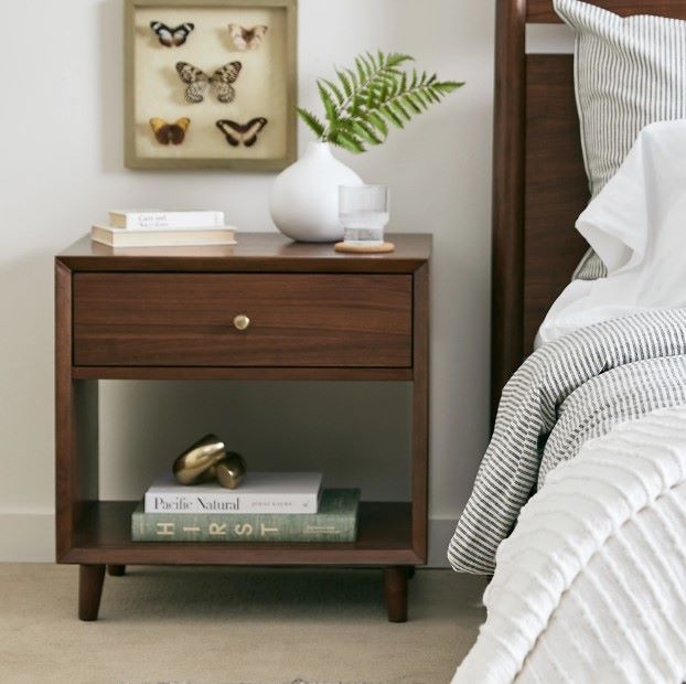 Flexsteel® Ludwig Walnut Open Nightstand-4